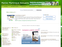 Tablet Screenshot of manioc-martinique.fr